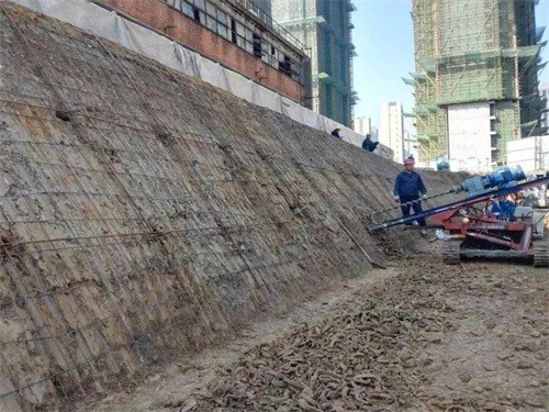 牟平建筑边坡支护